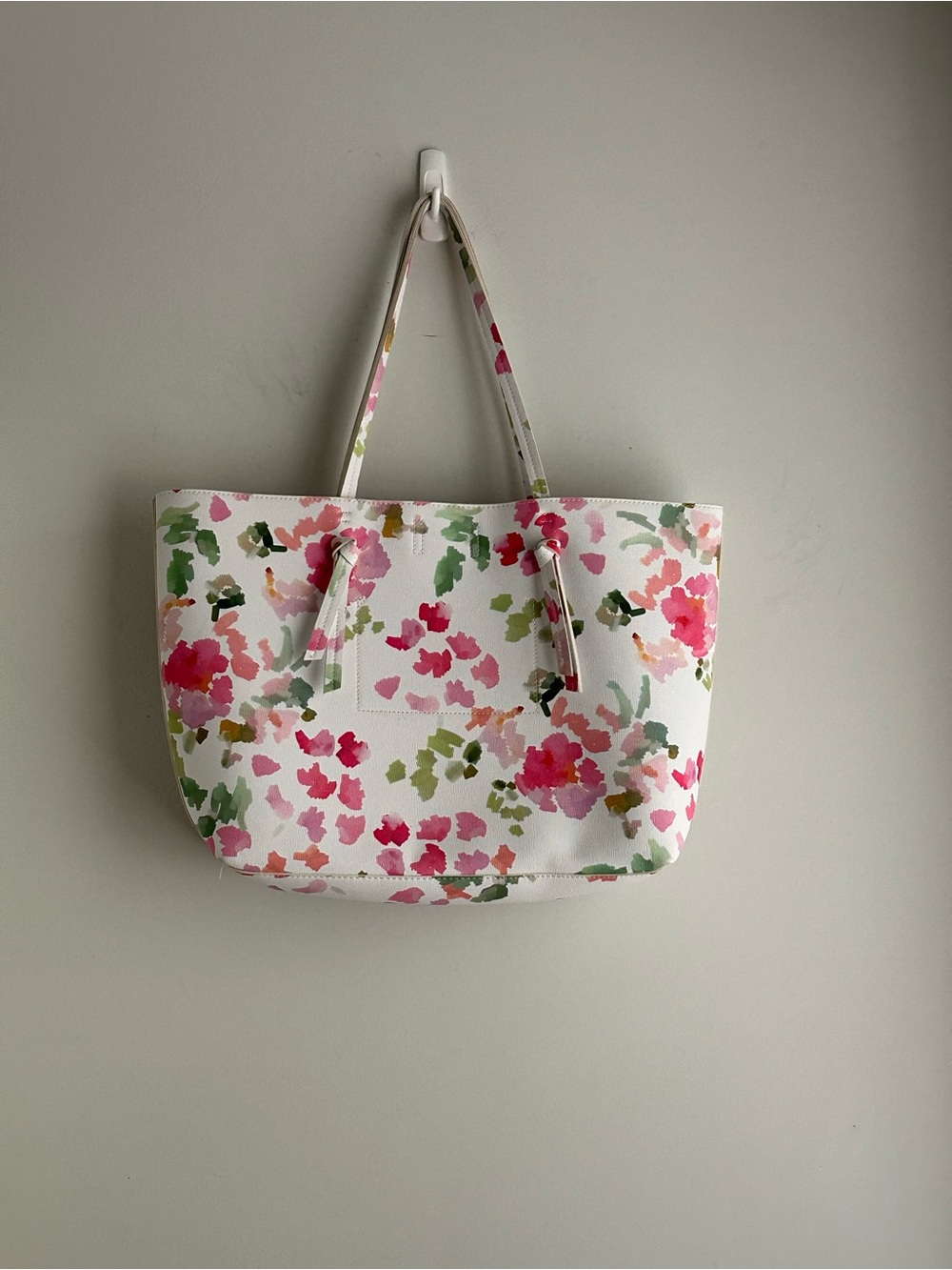 Indigo Floral Tote Bag